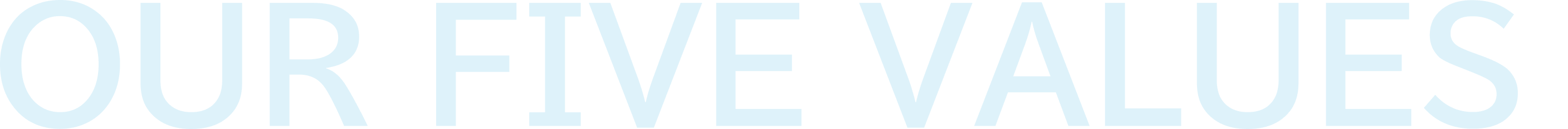 OUR FIVE VALUES
